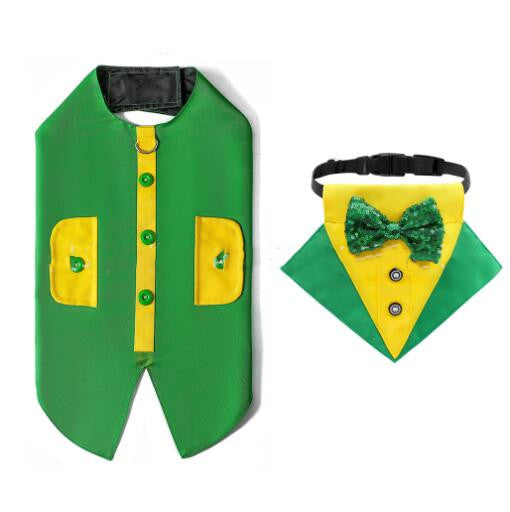 Irish Festival Holy Pet Suit Pet Clothes