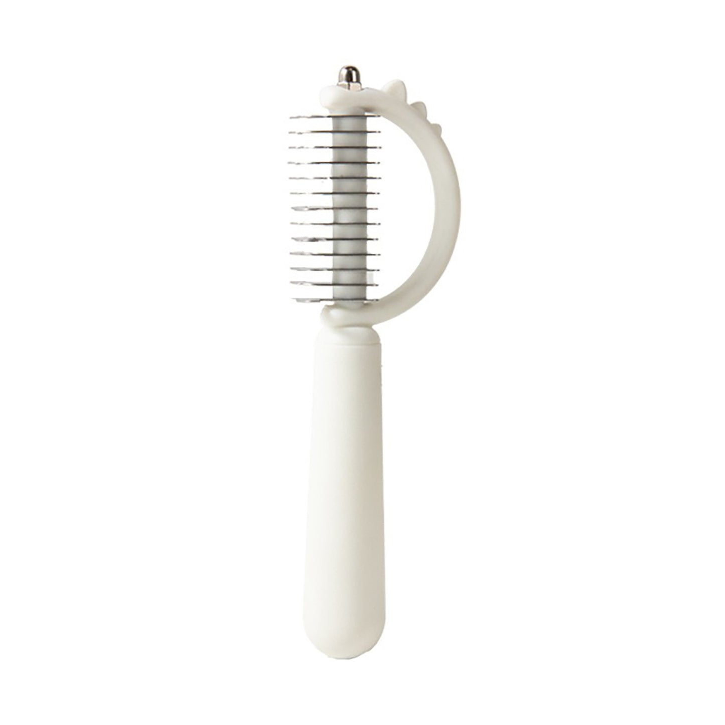 Pet Dematting Tool  Double Sided Undercoat Rake Dematting Comb Dematting Comb For Dogs, Dematting Rake Detangling Dual-Sided Comb Tool For Long Curly Haired Poodle