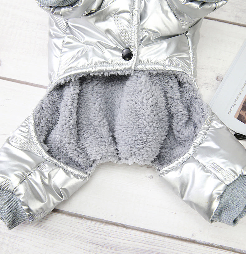 Puppy Padded Warm Winter Four-legged Cotton Coat