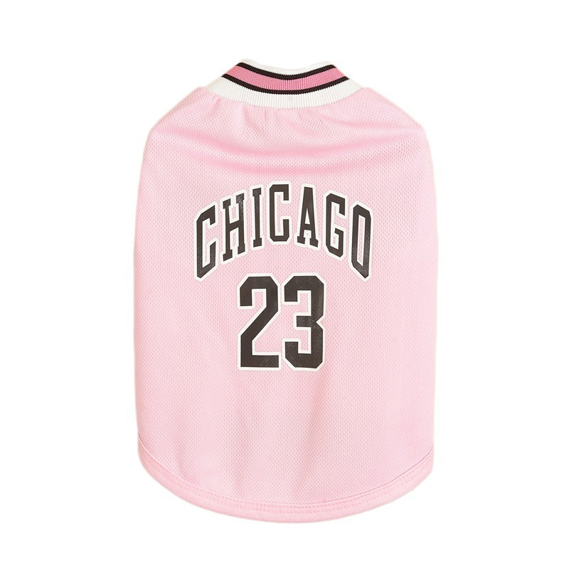 Pet Clothing Basketball Vest Clothes Dog