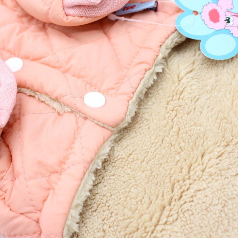 Pet Fun Winter Clothes Puppy Dog Clothes Small Dog Teddy Daisy Collar