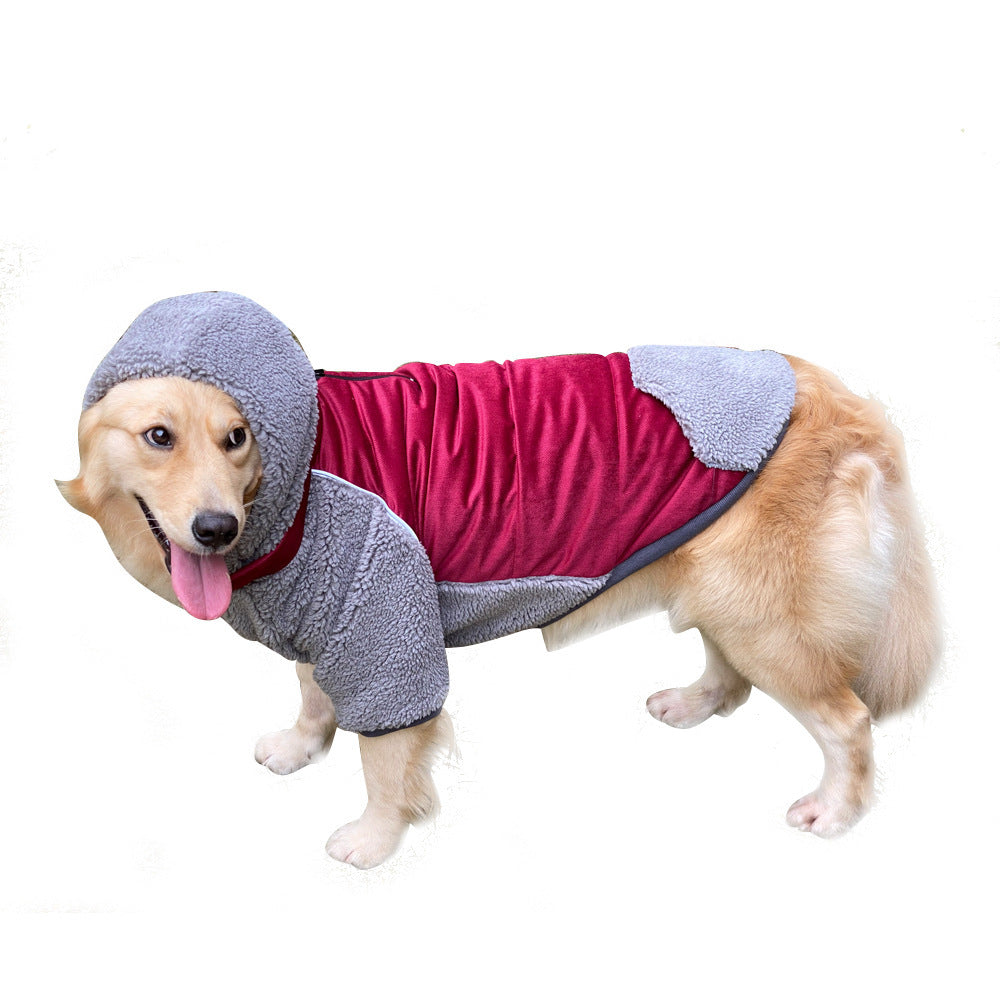Detachable Pet Clothes Double-sided Dog Clothes