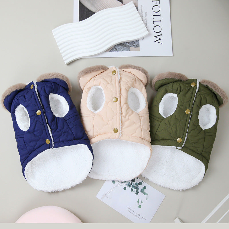 Pet Clothing Dog Legs Cotton Clothes